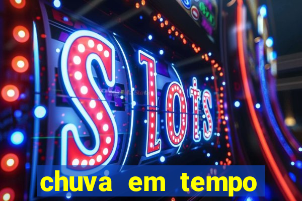 chuva em tempo real ipmet
